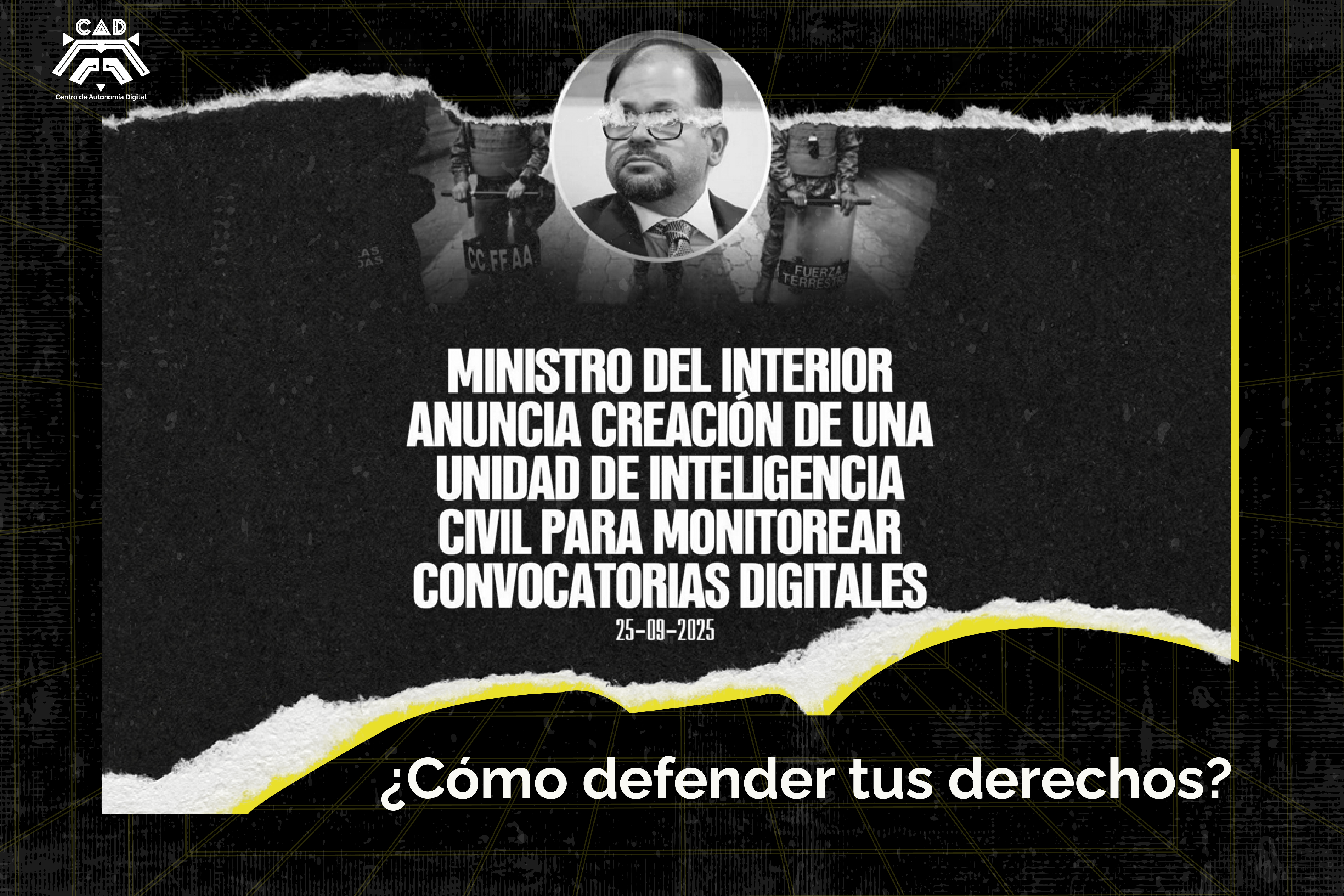 ¿Unidad Especial de Inteligencia Civil para monitorear convocatorias digitales?