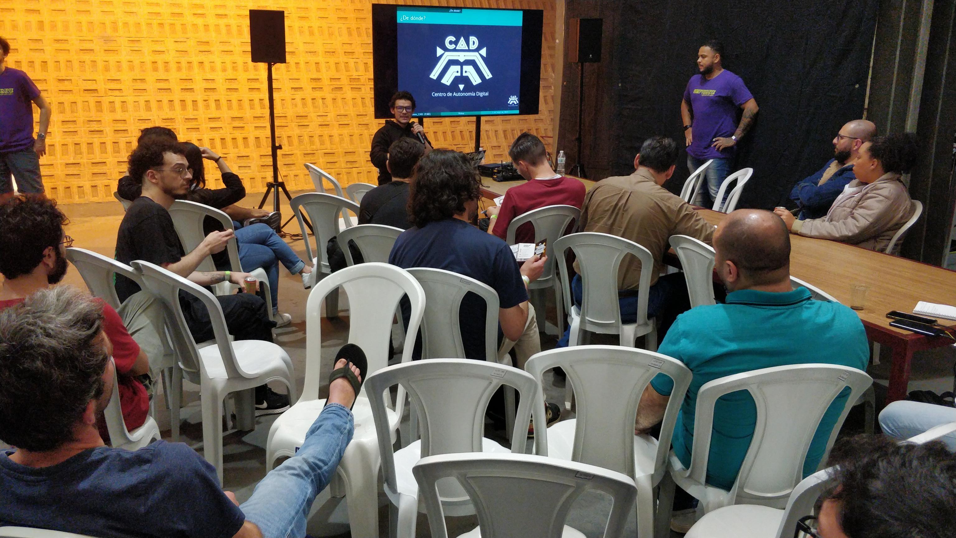 CAD at cryptorave 2023