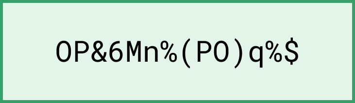 Expectativas de contraseña regulares